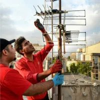 نصاب تلویزیون های جدید و آنتن