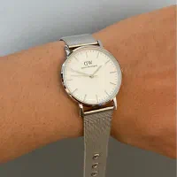 ساعت زنانه DW فلزی