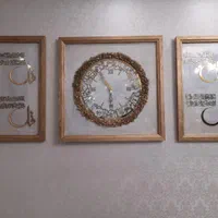 ساعت دیواری ۳ تیکه