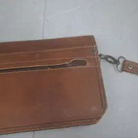 کیف مدارک کوچک چرم|کیف، کفش، کمربند|قم, صفائیه|دیوار