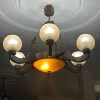 لوستر چوبی