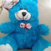 عروسک خرسی آبی