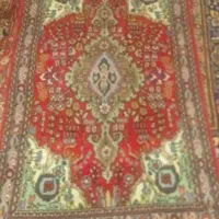 فرش دستباف ۱.۵ ×۱|فرش|بناب, |دیوار