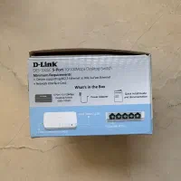 سوییچ ۵ پورت D-link مدل DES-1005C|مودم و تجهیزات شبکه|تهران, دریا|دیوار