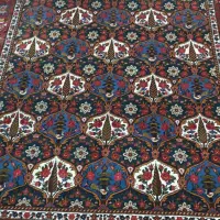 قالی خانگی  طرح سرو و کاج|فرش|شهرکرد, |دیوار