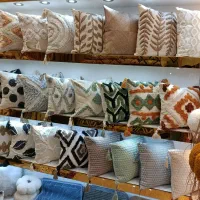 تولید و واردات انواع کوسن های پانچ و کتان عمده شوش