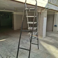 نردبان 7 پله ماندگار|ابزارآلات|محمدیه-قزوین, |دیوار