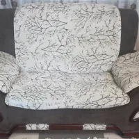 مبل راحتی و لاکچری چوبی(مهمان)