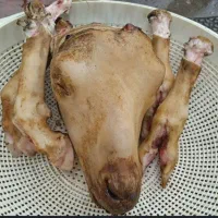 تمیز کردن کله پاچه