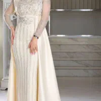 ماکسی مجلسی مژگان مستقیم از تولیدی