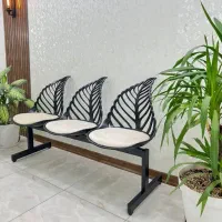 صندلی انتظار مدل برگی