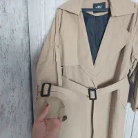 ۲ تا بارونی ترک چرم اصل کتان زارا درجه یک استر دا|لباس|فشاپویه, |دیوار