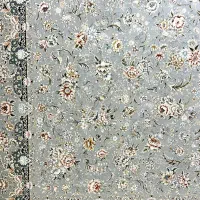 فرش ژاوا  بژ فیلی سورمه آیی|فرش|اصفهان, باغ دریاچه|دیوار