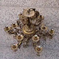 لوستر ۱۰ شاخه برنز