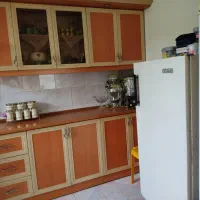 کابینت ام دی اف کارکرده در حد نو|آب‌چکان و نظم‌دهنده ظروف|کیاشهر, |دیوار