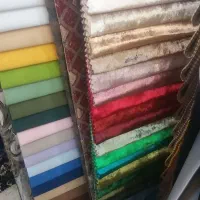 دوعدد چادرمشکی گل دار کرپ وچند عدد شال رنگی زنانه