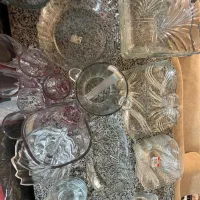 ظروف بلوری در حد نو