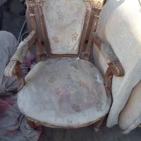 مبل تک چوب اصل قدیمی