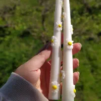 شمع قلمی بابونه