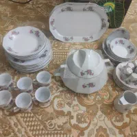 سرویس ۴۸ پارچه ۱۲ ضلعی شیک و نوواقلام دیگر|ظروف سرو و پذیرایی|تبریز, |دیوار