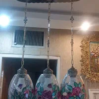 لوستر طرح سنتی بسیار زیبا در حد نو