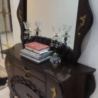 کنسول آینه و شمعدان