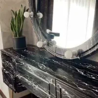 میز میکاپ، شاه نشین، تخت مژه، میز کانتر، صندلی کوپ|آرایشگاه و سالن‌های زیبایی|ورامین, ورامین|دیوار