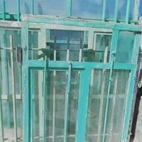 تعدادی درب وپنجره ونرده آهنی دسته دوم درحدنو|مصالح و تجهیزات ساختمان|جوانرود, |دیوار