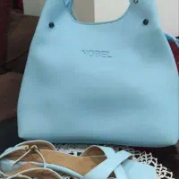 لباس مجلسی با کیف و کفش ست