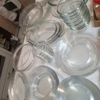 ظرف و ظروف بلوری مارک آرکروک فرانسه درحدنو