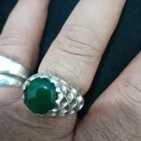 انگشترعقیق سبز