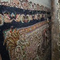 قالی دست باف نیمه کاره|فرش|خوی, |دیوار