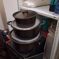 سه عدد قابلمه نسوز