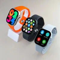 ساعت هوشمند ورنا مدل W45 max به همراه هفت بند رنگی