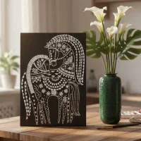 تابلوی اسب و آیینه