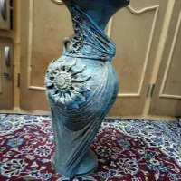 کوزه زینتی (خمره) به ارتفاع 75 سانتی متر|صنایع دستی و سایر لوازم تزئینی|ری, علایین|دیوار