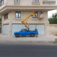 اجاره وانت بالابر نیسان جرثقیل سبددار لجور نفربر