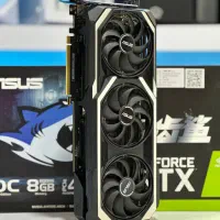 کارت گرافیک RTX3070 Asus Shark 8GB 3X در حد نو