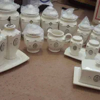 سرویس صبحانه خوری.پیرکس.سینی|ظروف سرو و پذیرایی|شاهین‌شهر, گزبرخوار|دیوار