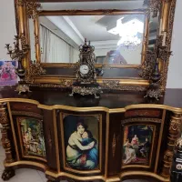 کنسول و آیینه آنتیک|بوفه، ویترین، کنسول|پردیس, فاز ۲|دیوار