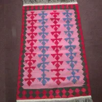 گلیم محلی|گلیم، جاجیم، گبه|اصفهان, بهارستان|دیوار