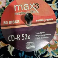 سی دی خام ۸۰ دقیقه ایی، ۷۰۰ مگابایت|پخش‌کننده DVD و ویدیو|تهران, هاشمی|دیوار