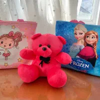 کیف دخترانه بچگانه صورتی کارتونی