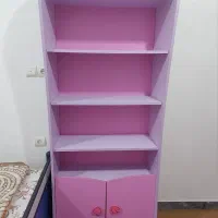 کتابخونه با MDF رنگی