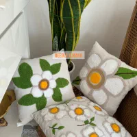 کاور کوسن پانچدوزی وگلدوزی|رختخواب، بالش، پتو|سیرجان, |دیوار