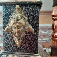 گارد مسی و برنجی شومینه|کلکسیون اشیاء عتیقه|سراب, |دیوار