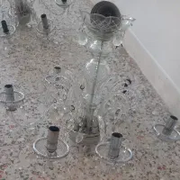 دو عدد لوستر کریستال