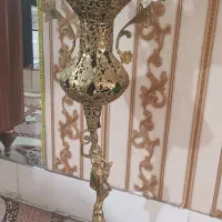 گلدان پایه بلند برنز مدل فرشته