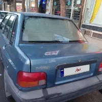 پراید ۸۴ صبا آبی اطلسی معاوضه با پراید وانت