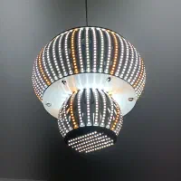 لوستر و لامپ دست ساز